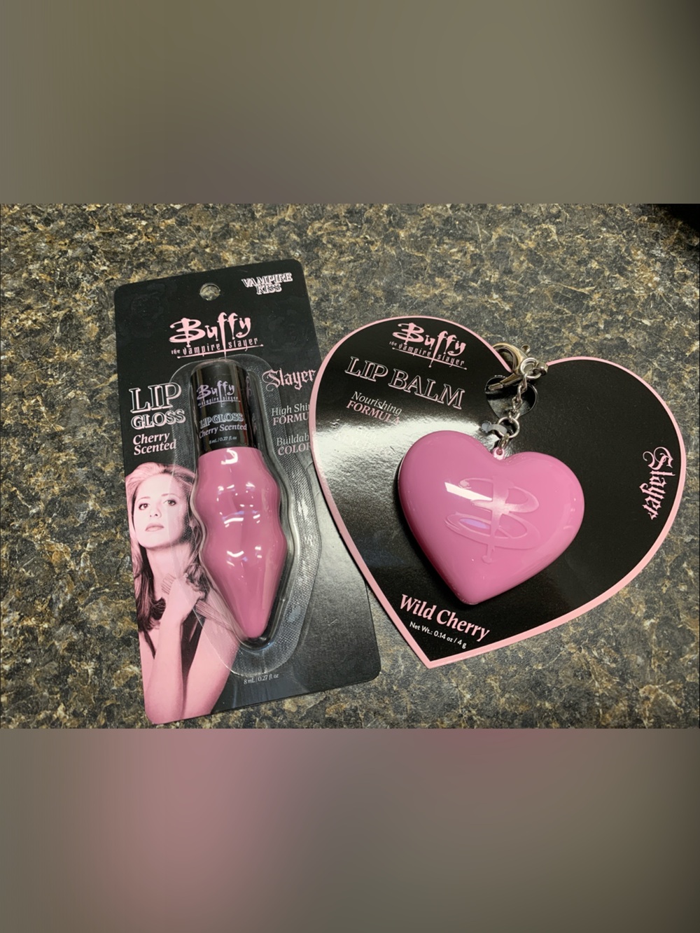 Buffy The Vampire Slayer Cherry Lip Balm & Gloss Duo